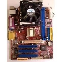 Tarjeta Madre Para Intel 478 Con Procesador