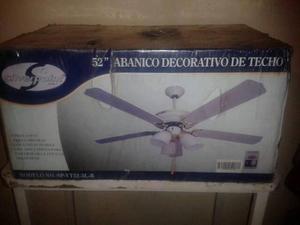 Ventilador De Techo Decorativo