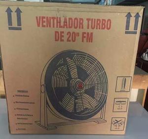 Ventilador Turbo De 20 Marca Fm Chv-999