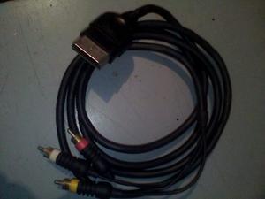 Cable De Audio Y Video Para Xbox Clasico