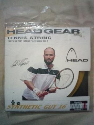 Cuerdas Tenis Synthetic Gut Wilson Y Head 15 Y 16