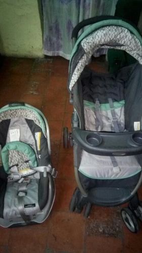 En Venta Coche Y Porta Bebe Con Base Para Carro Marca Graco