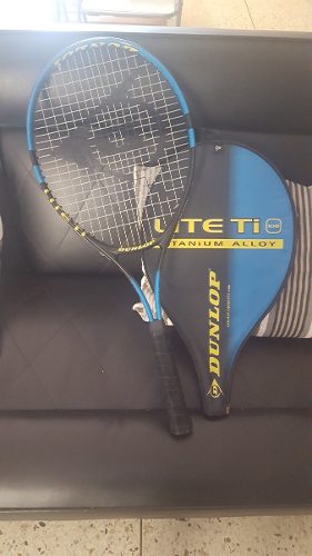 Raqueta Tennis Dunlop Lite Ti 108, Titanium Alloy Soft Shock