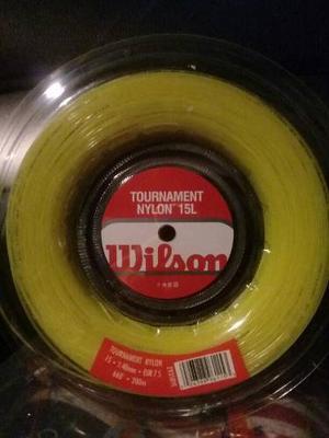 Set Cuerdas Tenis Tournament Nylon Wilson