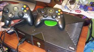 Xbox Clasico Con 2 Controles Y 20 Juegos A Escojer
