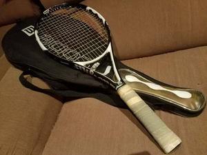 ¡click! Raqueta Wilson Ncode Carbono 4 Y 3/8 De Tennis