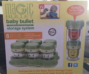 Baby Bullet Sistema Para Almacenar La Comida De Bebés