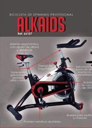 Bicicleta K6 De Ejercicio Spinning Modelo Alkaios 