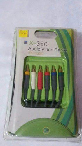 Cable Audio Video Para Xbox 360