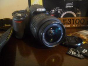 Camara Nikon D3100 Con Lente 18-55mm