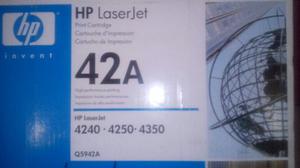 Cartucho Impresora Toner Negro Hp42a Laserjet 