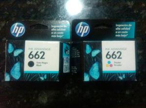 Cartuchos Hp 662 Originales Precio Por Unidad