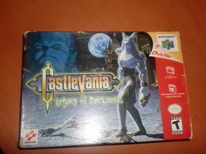Castlevania Legacy Of Darkness - Nintendo 64 - Nuevo!!