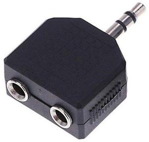 Conector De Audio Plug 1 Macho 3.5 Mm A 2 Hembra 3.5mm