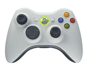 Control Xbox 360 Blanco Inalámbrico