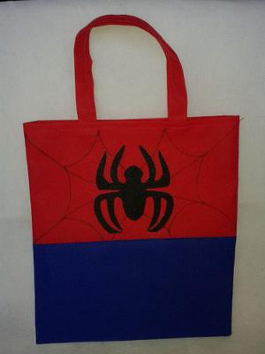 Cotillones Infantiles En Tela Pop Hombre Araña (spiderman)