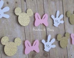 Decorativos Minnie Mouse Dorada