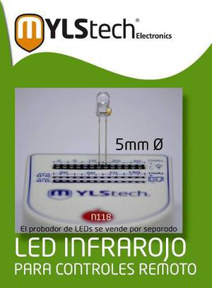 Diodo Led Infrarojo 5mm Emisor Control Remoto Tv 1 Unidad