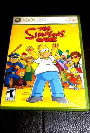 Juego Fisico The Simpsons Game Original Para Xbox 360