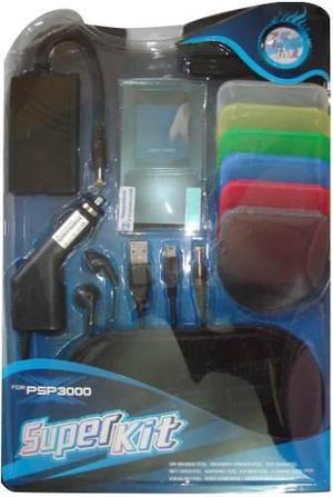 Kit Combo 15 En 1 Psp 3000 Playstation Portatil Sony Viaje