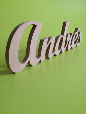 Letras Nombres En Madera Mdf