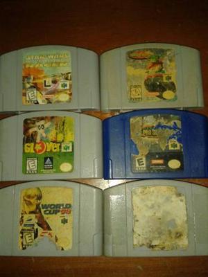 Lote De Juegos De Nintendo 64