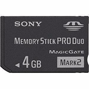 Memory Stick 4gb Sony Pro- Duo -psp-(usada)