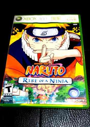 Naruto Rise Of A Ninja Fisico Para Xbox 360 Originales