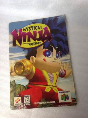 Nintendo 64 - Manual Mystical Ninja