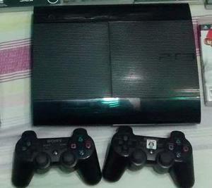 Ps3 Súper Slim 250gb Impecable Cambio Por Iphone 5