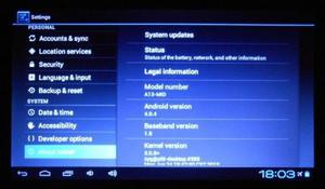 Tablet Android Alldaymall 7¿ Modelo Adm-tp001 Usada
