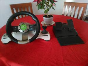 Volante Con Pedalera Para Xbox 360