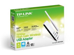 Wifi Tp Link Tl-wn722n Adaptador Usb Alta Ganancia