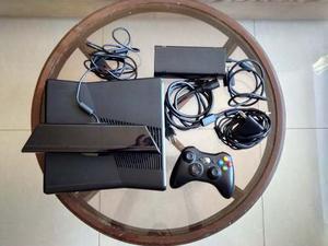 Xbox 360 Slim Black 4gb + Kinect + 17 Juegos Originales