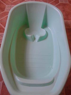 Bañera De Plástico Para Bebes Ponchera Verde Agua