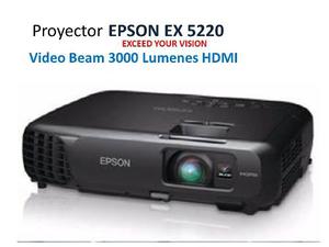 Proyector Epson Ex  Video Beam  Lumenes Hdmi