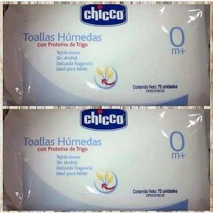 Toallitas Humedas Chicco 72 Unidades