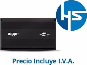 Case Enclosure Imexx 2.5 Usb 2.0 Aluminio Negro (ime-)