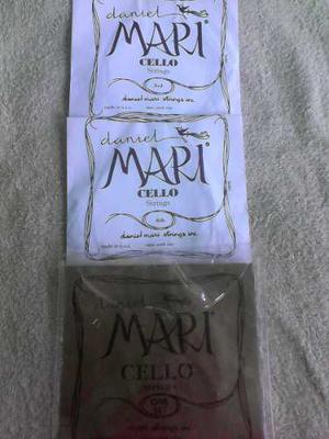 Cuerdas Mari De Violoncello 4/4 Do Y Sol En Oferta