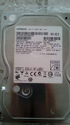 Disco Duro 500gb Sata 3.0 Hitachi