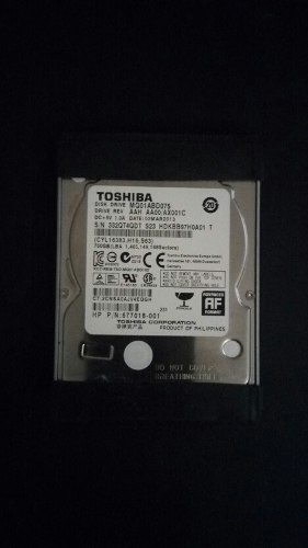 Disco Duro Toshiba 750 Gb 2.5 Sata