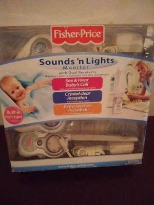 Fisher Price Sonidos Luces N Monitor Ver Escuchar Baby's Cal