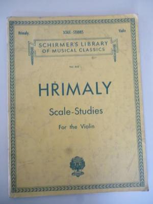 Hrimaly: Escalas Y Estudios Para El Violín