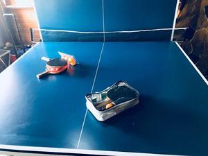 Mesa De Ping Pong Marca Tamanaco Plegable Con Ruedas