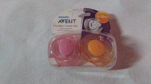 Set Chupones Ventilados Free Flow Philips Avent 6-18m