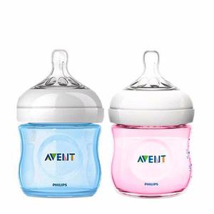 Tetero Avent Natural Rosado Azul 4 Oz Scf690/38 39 Pau