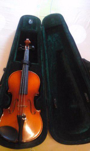Violin 4/4 Maxtone Poco Uso Con Estuche Y Puente