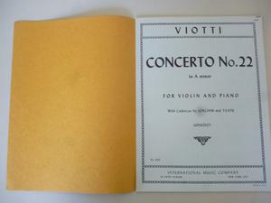 Viotti Concierto Nro. 22 Para Violín