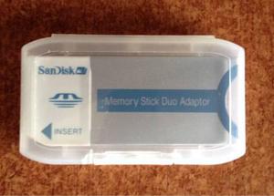 Adaptador Sandisk Memory Stick Dúo