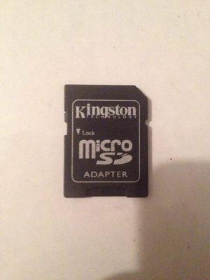 Adaptador/lector De Memoria Micro Sd Kingston